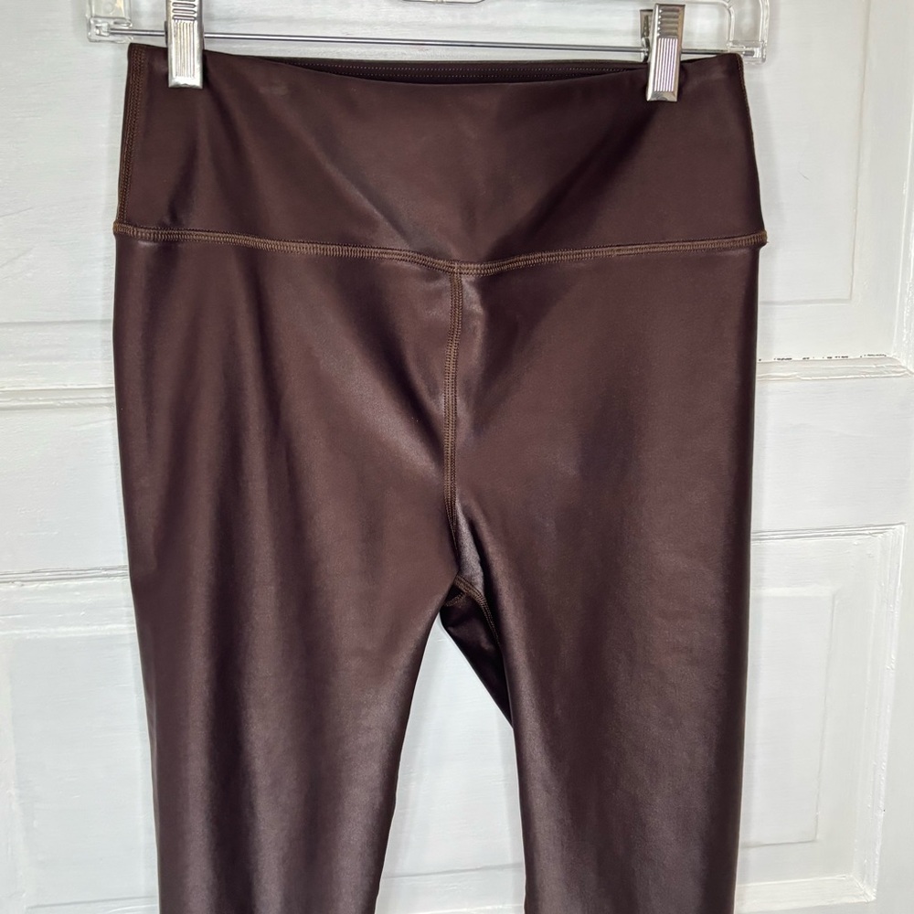 Noli Liquid Leggings In Cafe Brown